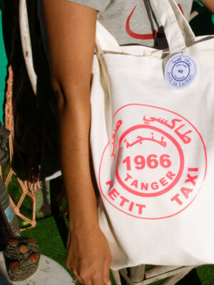 Tote bag "Petit Taxi Tanger" (photo nop)