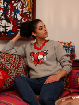 Sweat Unisexe "Rolling Cow"