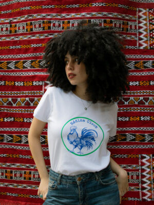 Tee Shirt Femme "Medina Clock"