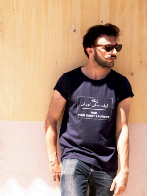 Tee Shirt Homme "Rue Yves St Laurent"