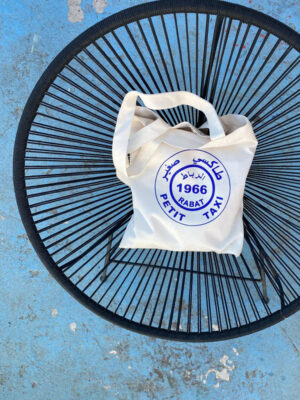 Tote bag "Petit Taxi Rabat"